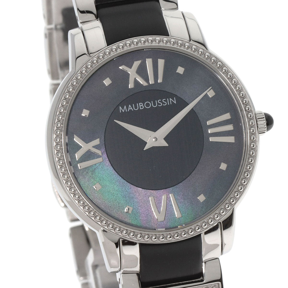 MAUBOUSSIN モーブッサン 9296100-700 ジャルダン ドゥ パレ ロワイヤル 腕時計 SS レディース 中古