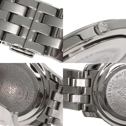 GUCCI グッチ 5500M ラウンドフェイス 腕時計 SS メンズ 中古
