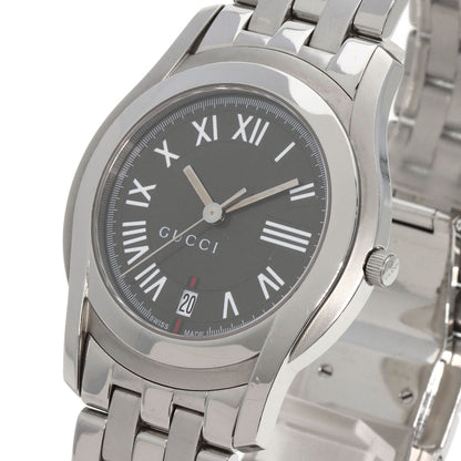GUCCI グッチ 5500M ラウンドフェイス 腕時計 SS メンズ 中古