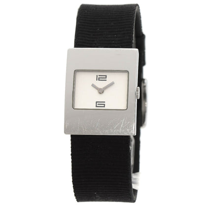 GUCCI グッチ 4900L スクエアフェイス 腕時計 SS レディース 中古