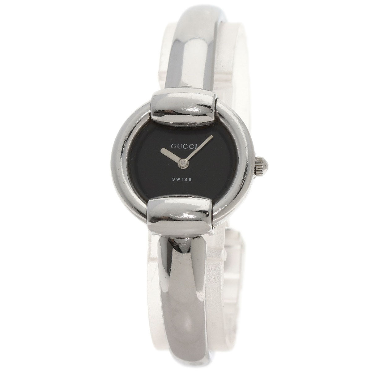 GUCCI グッチ 1400L ラウンドフェイス 腕時計 SS レディース 中古