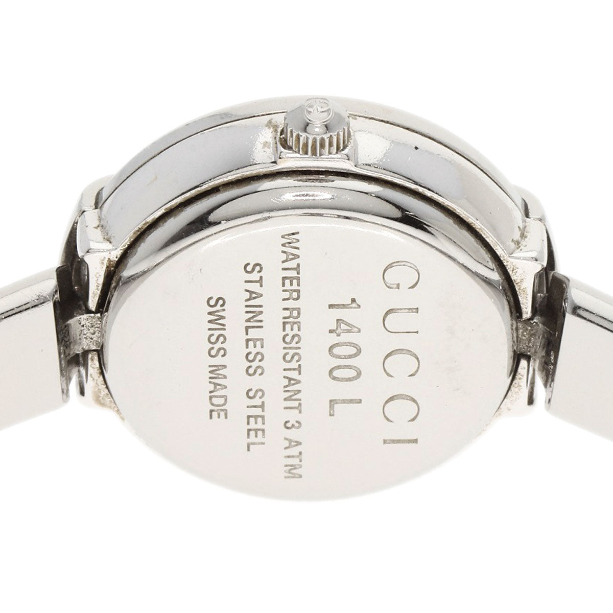 GUCCI グッチ 1400L ラウンドフェイス 腕時計 SS レディース 中古