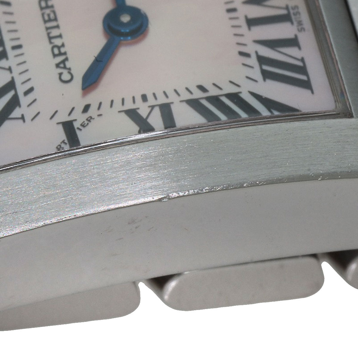 CARTIER カルティエ W51028Q3 タンクフランセーズ SM 腕時計 SS レディース 中古