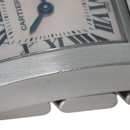 CARTIER カルティエ W51028Q3 タンクフランセーズ SM 腕時計 SS レディース 中古