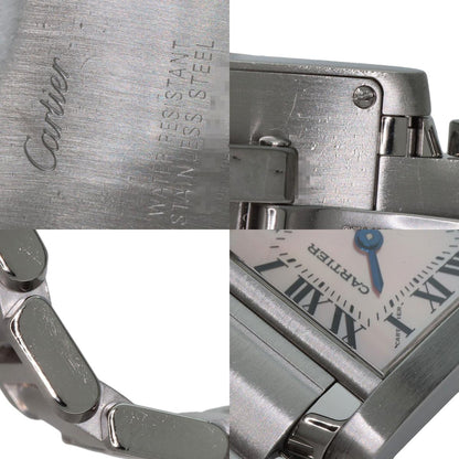 CARTIER カルティエ W51028Q3 タンクフランセーズ SM 腕時計 SS レディース 中古