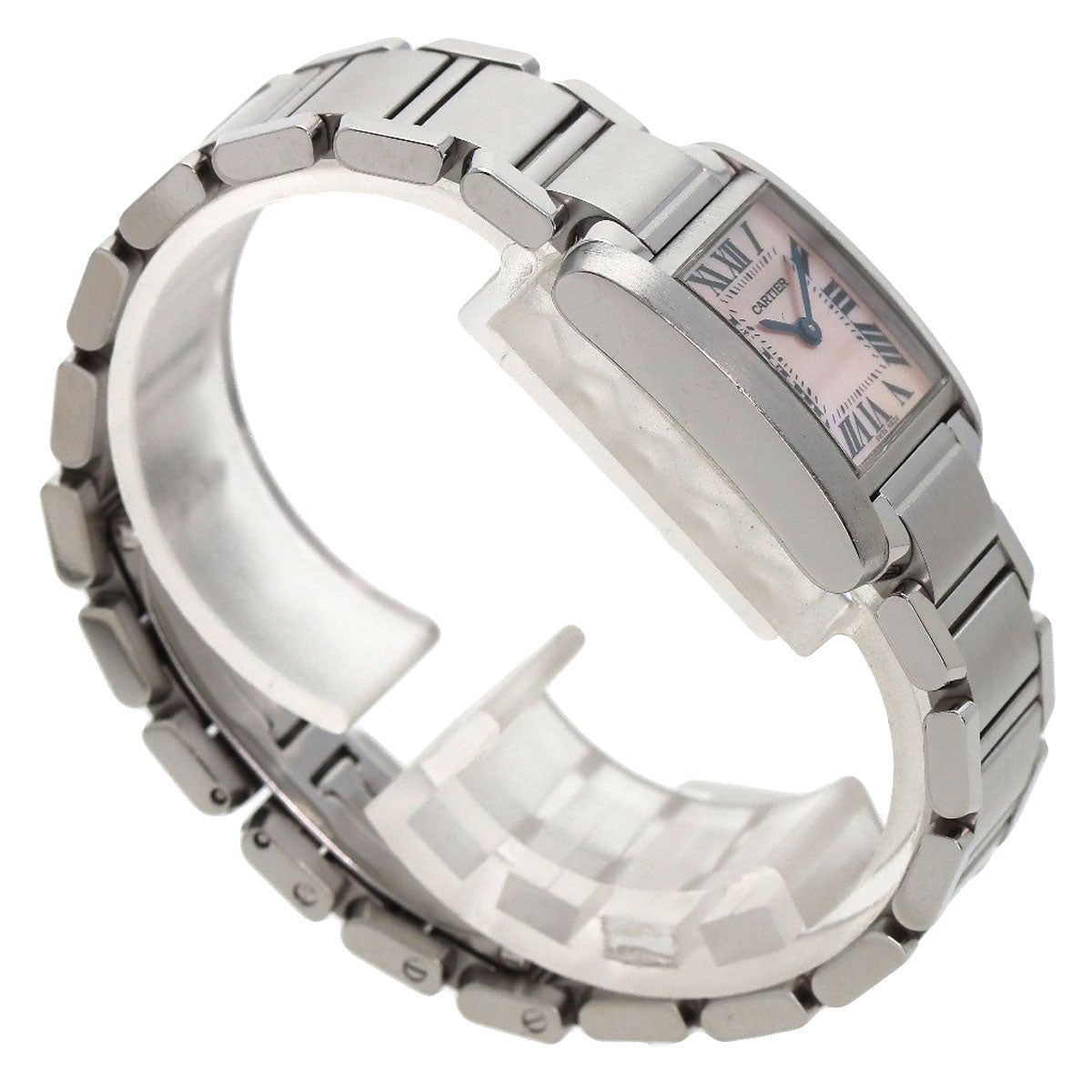 CARTIER カルティエ W51028Q3 タンクフランセーズ SM 腕時計 SS レディース 中古
