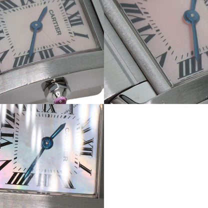 CARTIER カルティエ W51028Q3 タンクフランセーズ SM 腕時計 SS レディース 中古