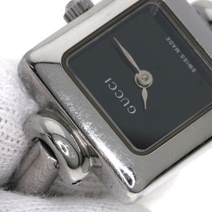GUCCI グッチ 1900L スクエアフェイス 腕時計 SS レディース 中古