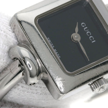 GUCCI グッチ 1900L スクエアフェイス 腕時計 SS レディース 中古