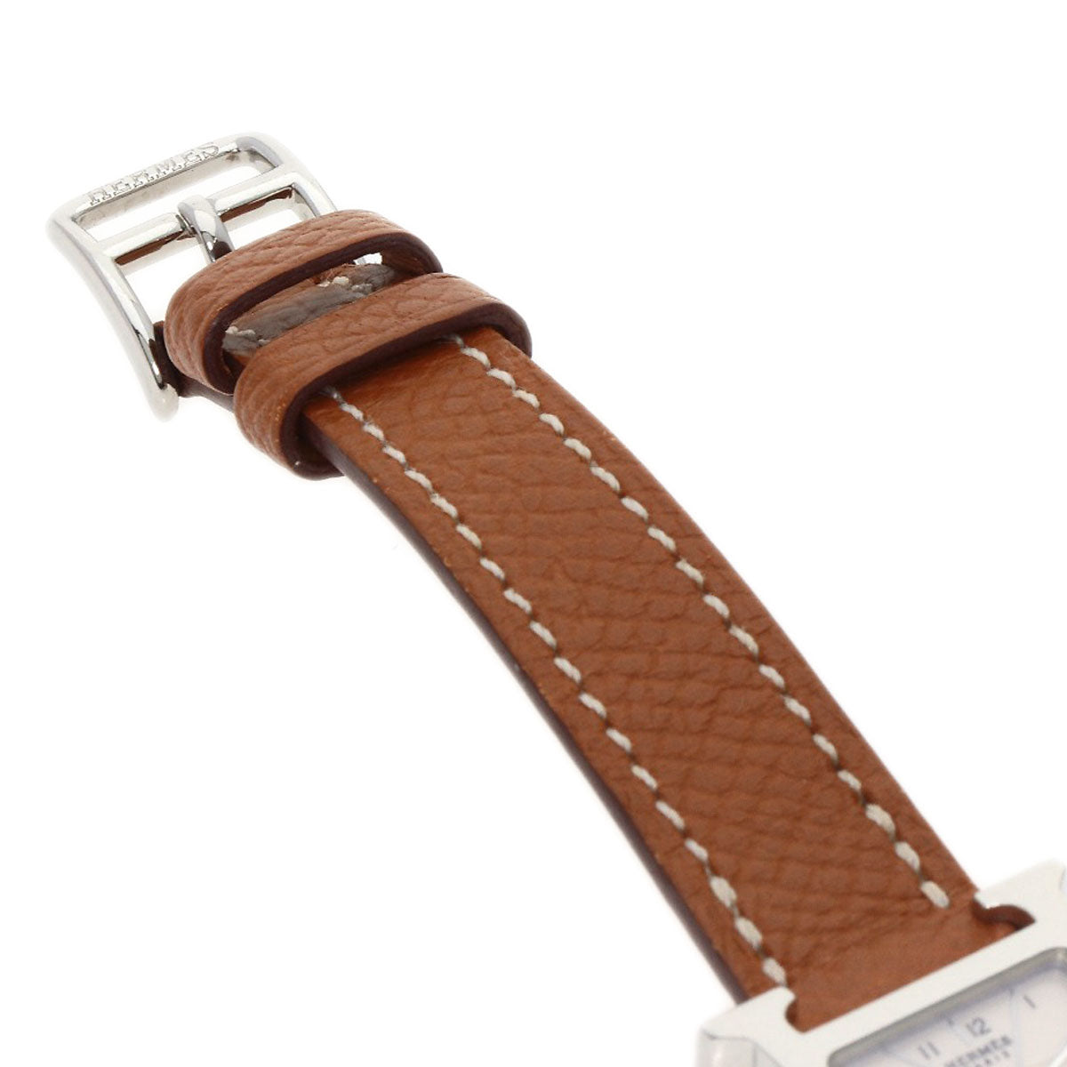 HERMES エルメス HH1.110 Hウォッチ ミニ 腕時計 SS レディース 中古