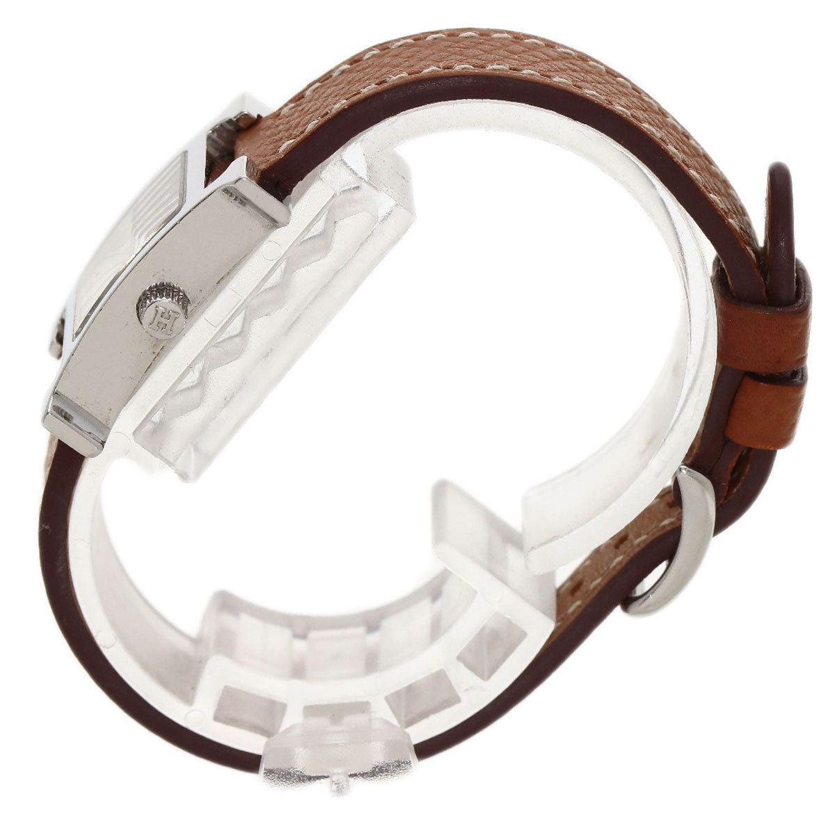 HERMES エルメス HH1.110 Hウォッチ ミニ 腕時計 SS レディース 中古