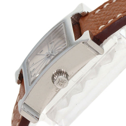 HERMES エルメス HH1.110 Hウォッチ ミニ 腕時計 SS レディース 中古