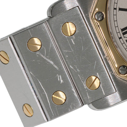 CARTIER カルティエ サントス　オクタゴン LM 腕時計 SS メンズ 中古