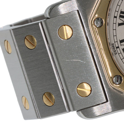 CARTIER カルティエ サントス　オクタゴン LM 腕時計 SS メンズ 中古