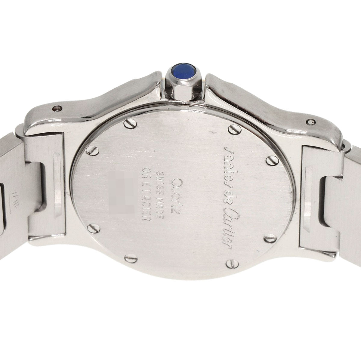CARTIER カルティエ サントス　オクタゴン LM 腕時計 SS メンズ 中古