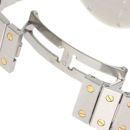 CARTIER カルティエ サントス　オクタゴン LM 腕時計 SS メンズ 中古