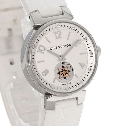 LOUIS VUITTON ルイヴィトン Q8J10 タンブール ムーンスター 腕時計 SS レディース 中古