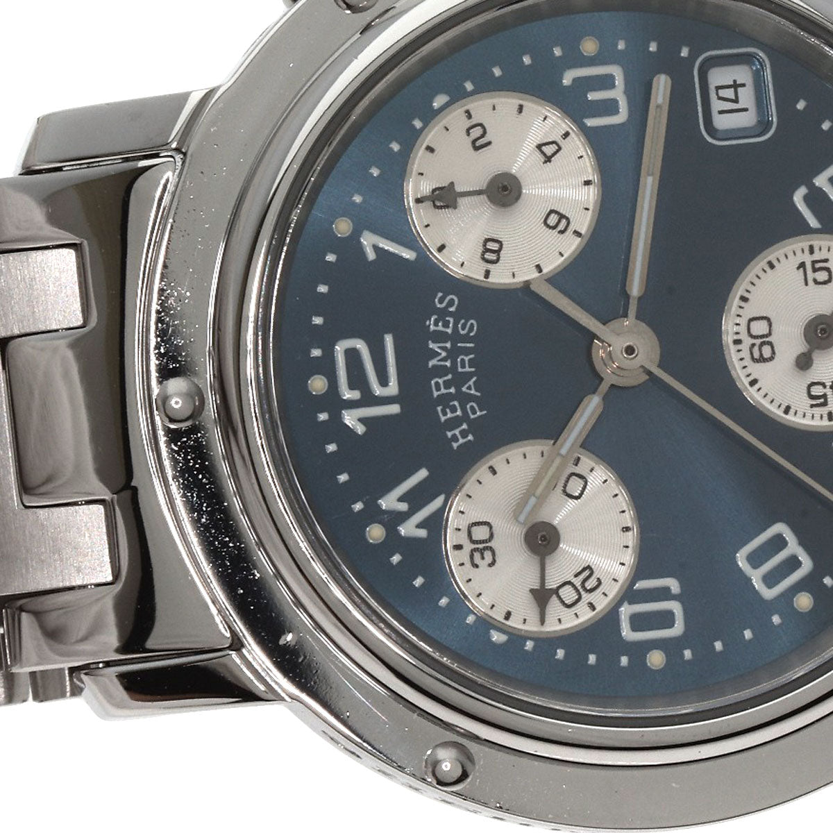 エルメス CL1.310 クリッパー クロノグラフ 腕時計 中古 商品画像15