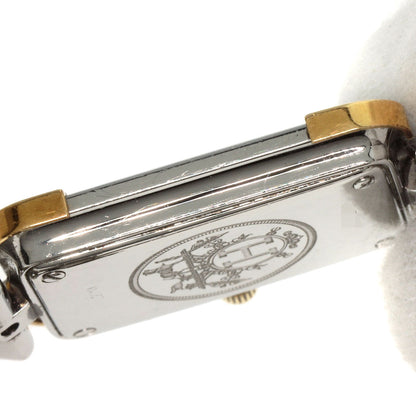 HERMES エルメス CR1.220 クロアジュール 腕時計 SS レディース 中古