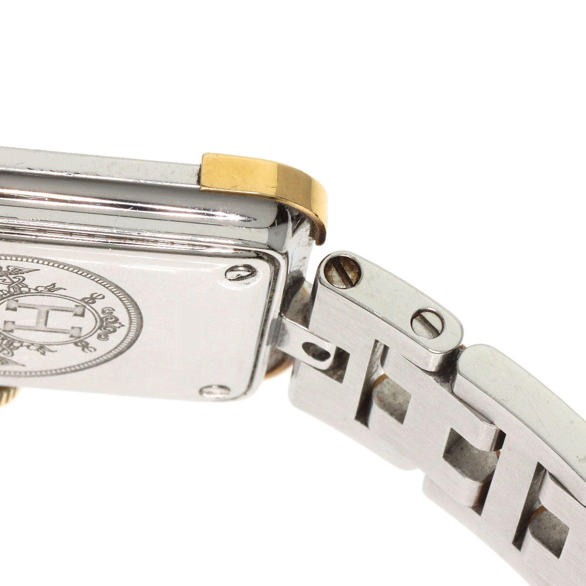 HERMES エルメス CR1.220 クロアジュール 腕時計 SS レディース 中古
