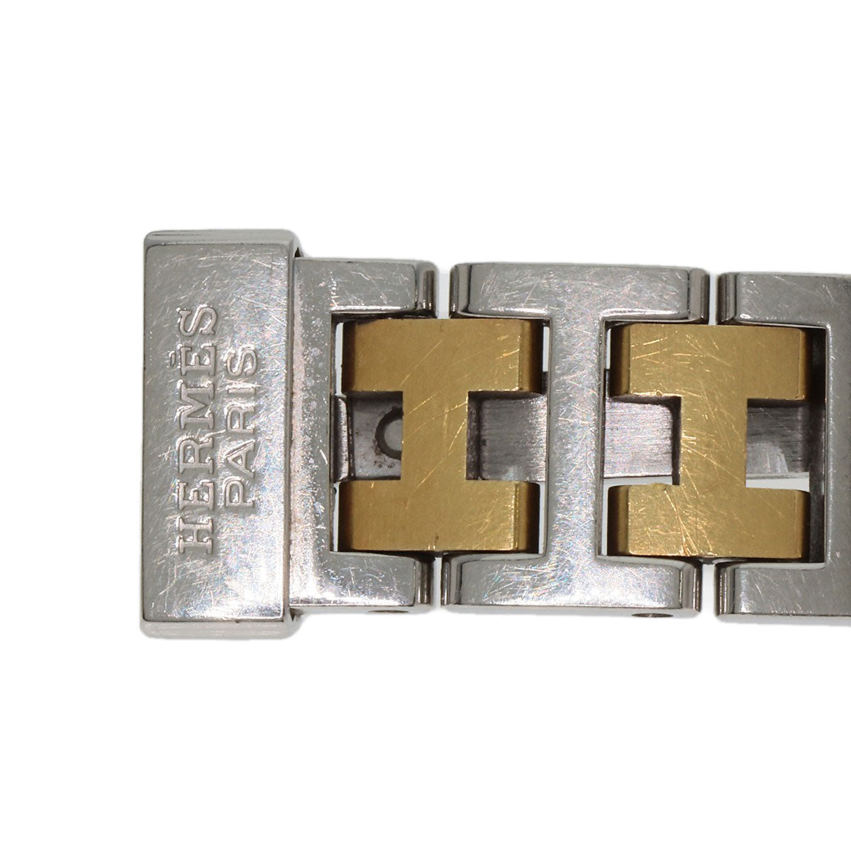 HERMES エルメス CR1.220 クロアジュール 腕時計 SS レディース 中古