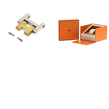 HERMES エルメス CR1.220 クロアジュール 腕時計 SS レディース 中古