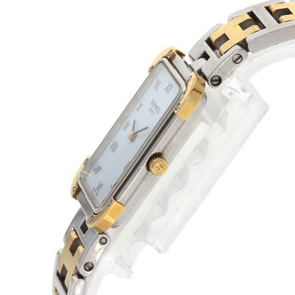 HERMES エルメス CR1.220 クロアジュール 腕時計 SS レディース 中古