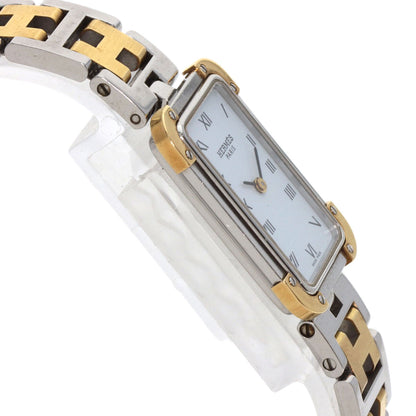 HERMES エルメス CR1.220 クロアジュール 腕時計 SS レディース 中古