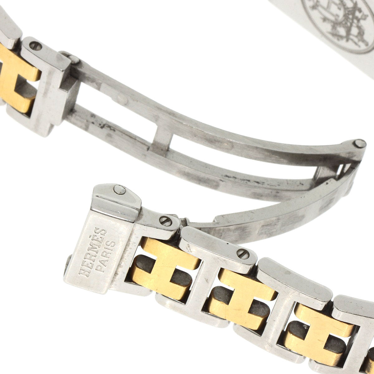 HERMES エルメス CR1.220 クロアジュール 腕時計 SS レディース 中古