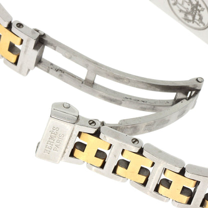 HERMES エルメス CR1.220 クロアジュール 腕時計 SS レディース 中古