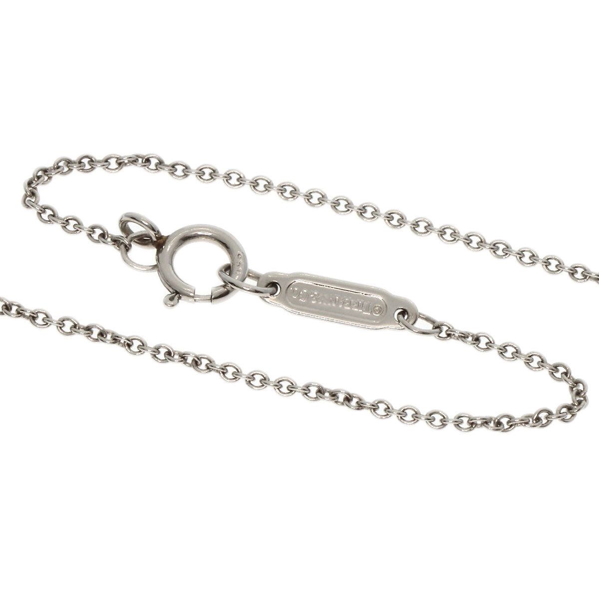 TIFFANY&Co. ティファニー スウィング ダイヤモンド ネックレス PT950 レディース 中古