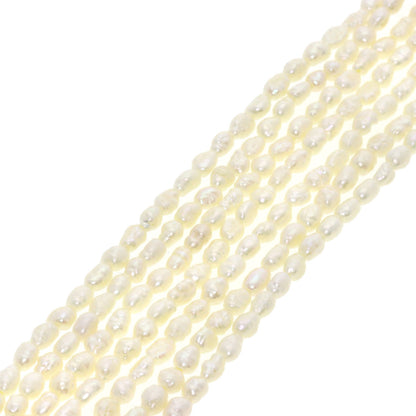 SELECT JEWELRY セレクトジュエリー 淡水パール 真珠 7連 ネックレス SV レディース 中古