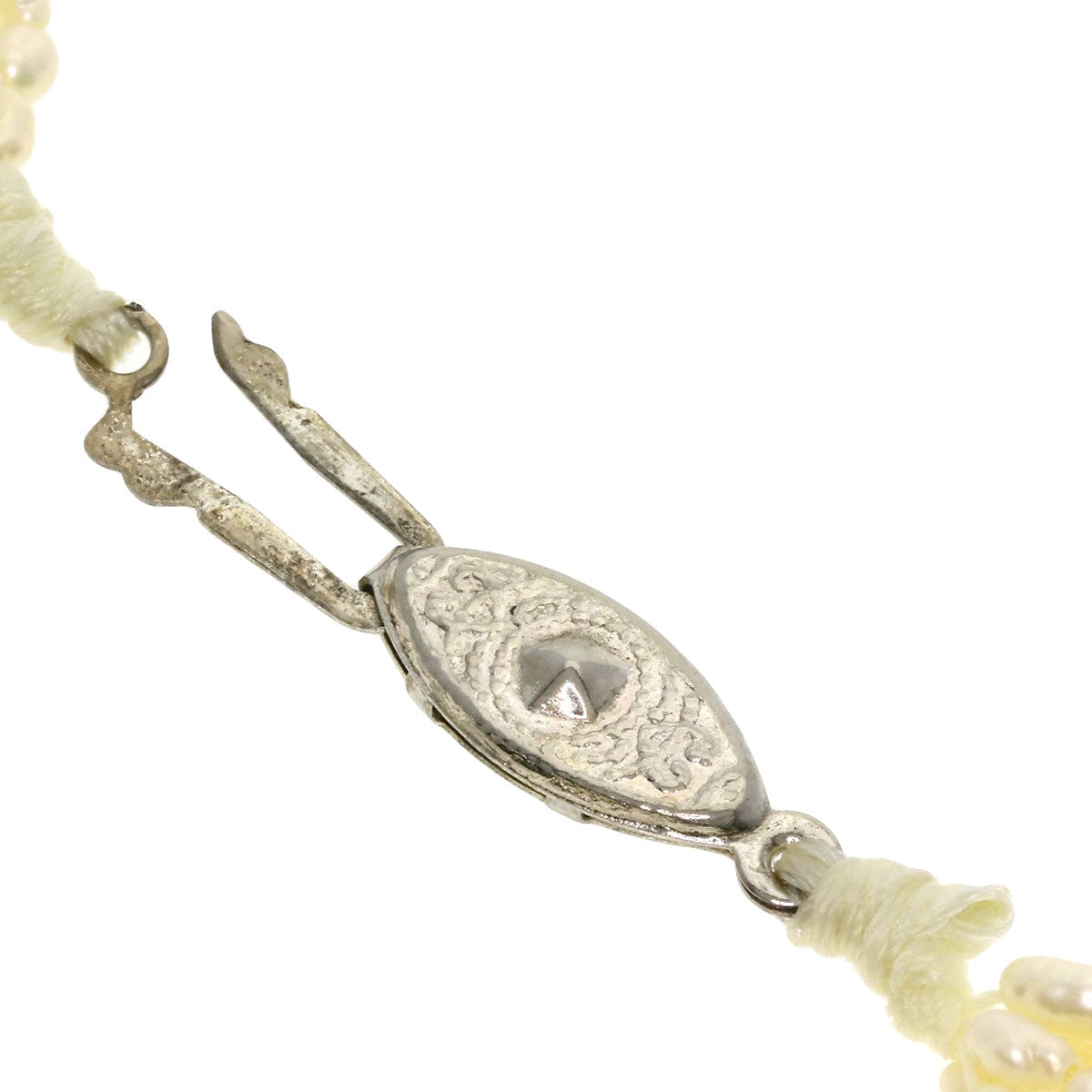 SELECT JEWELRY セレクトジュエリー 淡水パール 真珠 7連 ネックレス SV レディース 中古