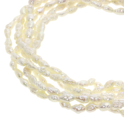 SELECT JEWELRY セレクトジュエリー 淡水パール 真珠 3連 6連 ブレスレット 3点セット ネックレス 金属製 レディース 中古