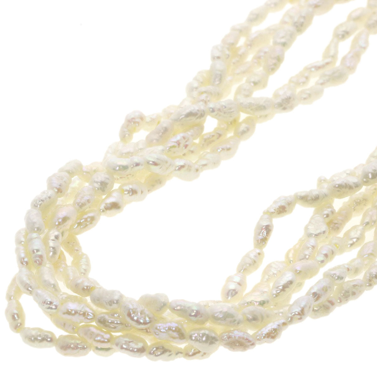 SELECT JEWELRY セレクトジュエリー 淡水パール 真珠 3連 6連 ブレスレット 3点セット ネックレス 金属製 レディース 中古