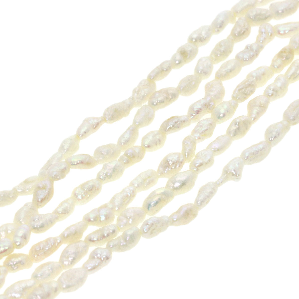 SELECT JEWELRY セレクトジュエリー 淡水パール 真珠 3連 6連 ブレスレット 3点セット ネックレス 金属製 レディース 中古