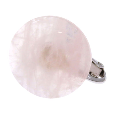 SELECT JEWELRY セレクトジュエリー 2点セット ローズクオーツ風 ネックレス SV レディース 中古
