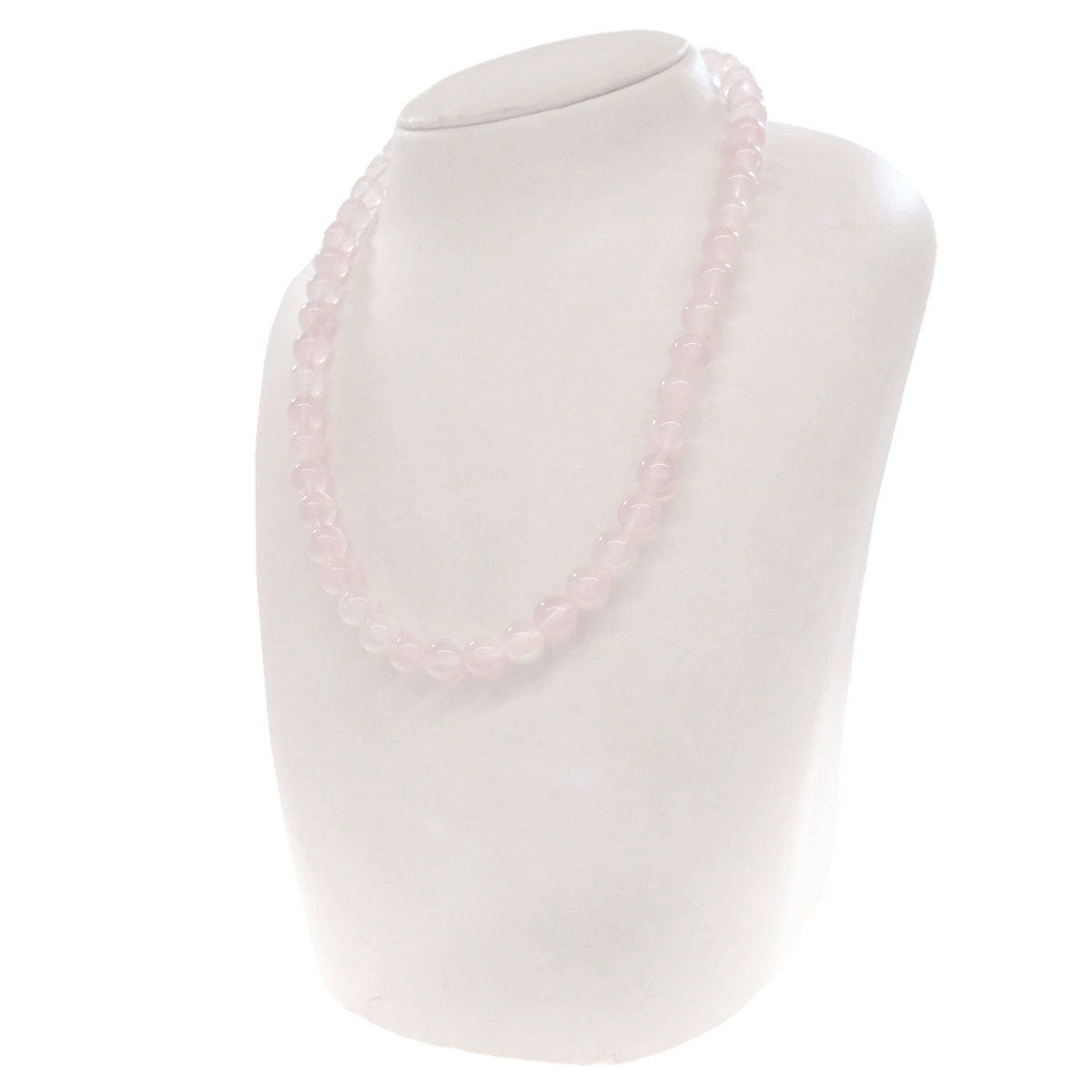 SELECT JEWELRY セレクトジュエリー 2点セット ローズクオーツ風 ネックレス SV レディース 中古