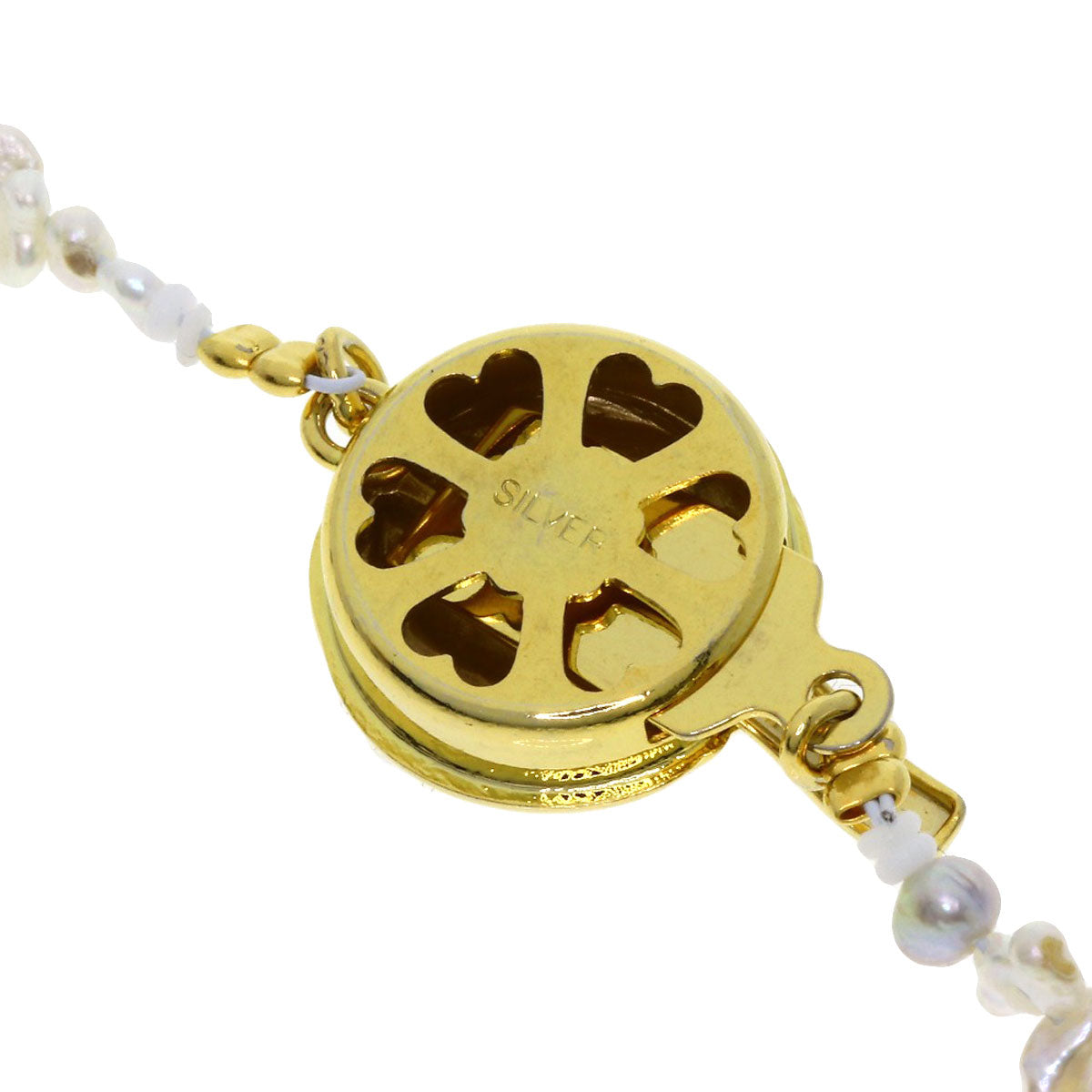 SELECT JEWELRY セレクトジュエリー パール 真珠 ケシパール ネックレス SV レディース 中古