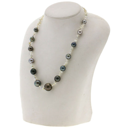 SELECT JEWELRY セレクトジュエリー パール 真珠 ケシパール ネックレス SV レディース 中古