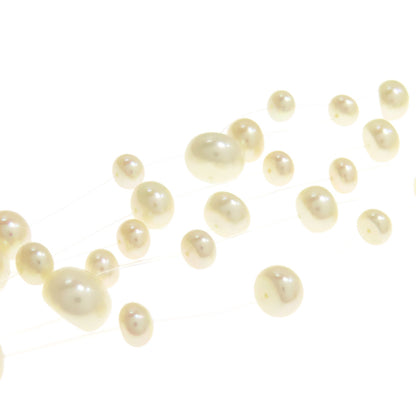SELECT JEWELRY セレクトジュエリー 淡水パール 真珠 2点セット ネックレス 金属製 レディース 中古