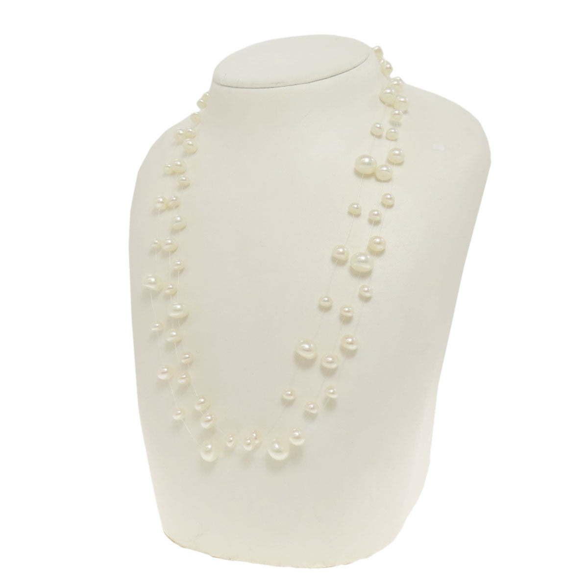 SELECT JEWELRY セレクトジュエリー 淡水パール 真珠 2点セット ネックレス 金属製 レディース 中古
