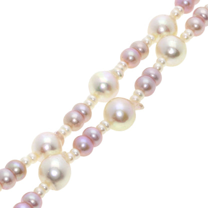 SELECT JEWELRY セレクトジュエリー 淡水パール アコヤバロックパール 真珠 ネックレス SV レディース 中古