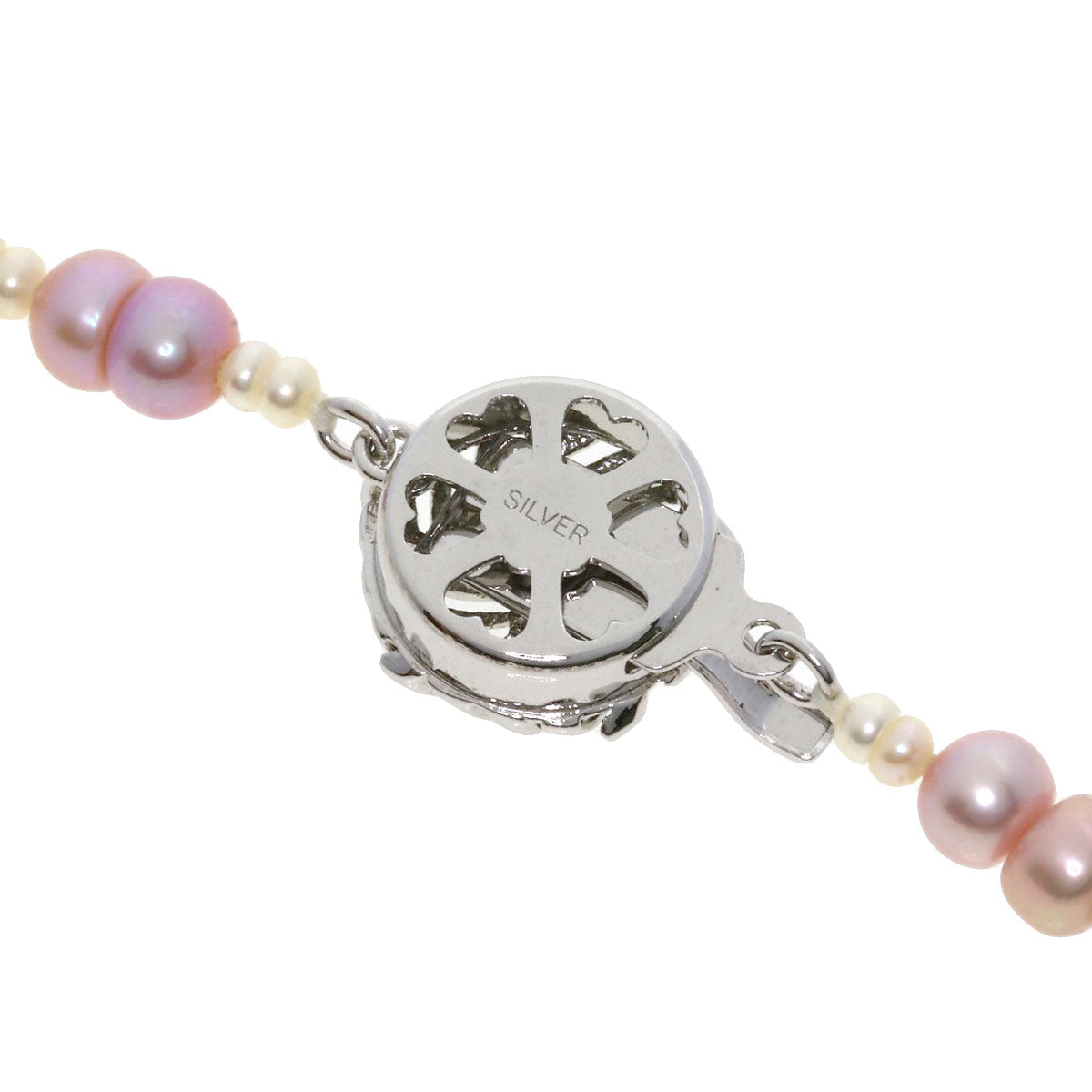SELECT JEWELRY セレクトジュエリー 淡水パール アコヤバロックパール 真珠 ネックレス SV レディース 中古