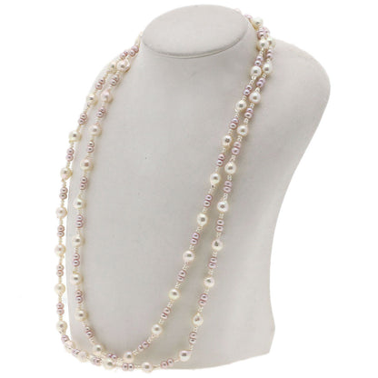 SELECT JEWELRY セレクトジュエリー 淡水パール アコヤバロックパール 真珠 ネックレス SV レディース 中古