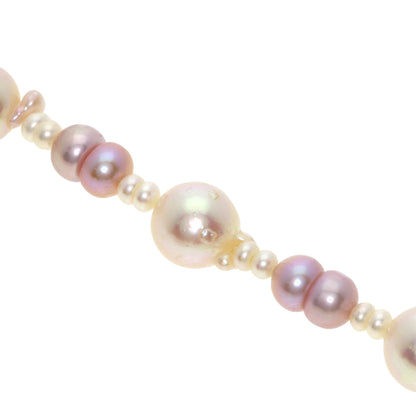 SELECT JEWELRY セレクトジュエリー 淡水パール アコヤバロックパール 真珠 ネックレス SV レディース 中古