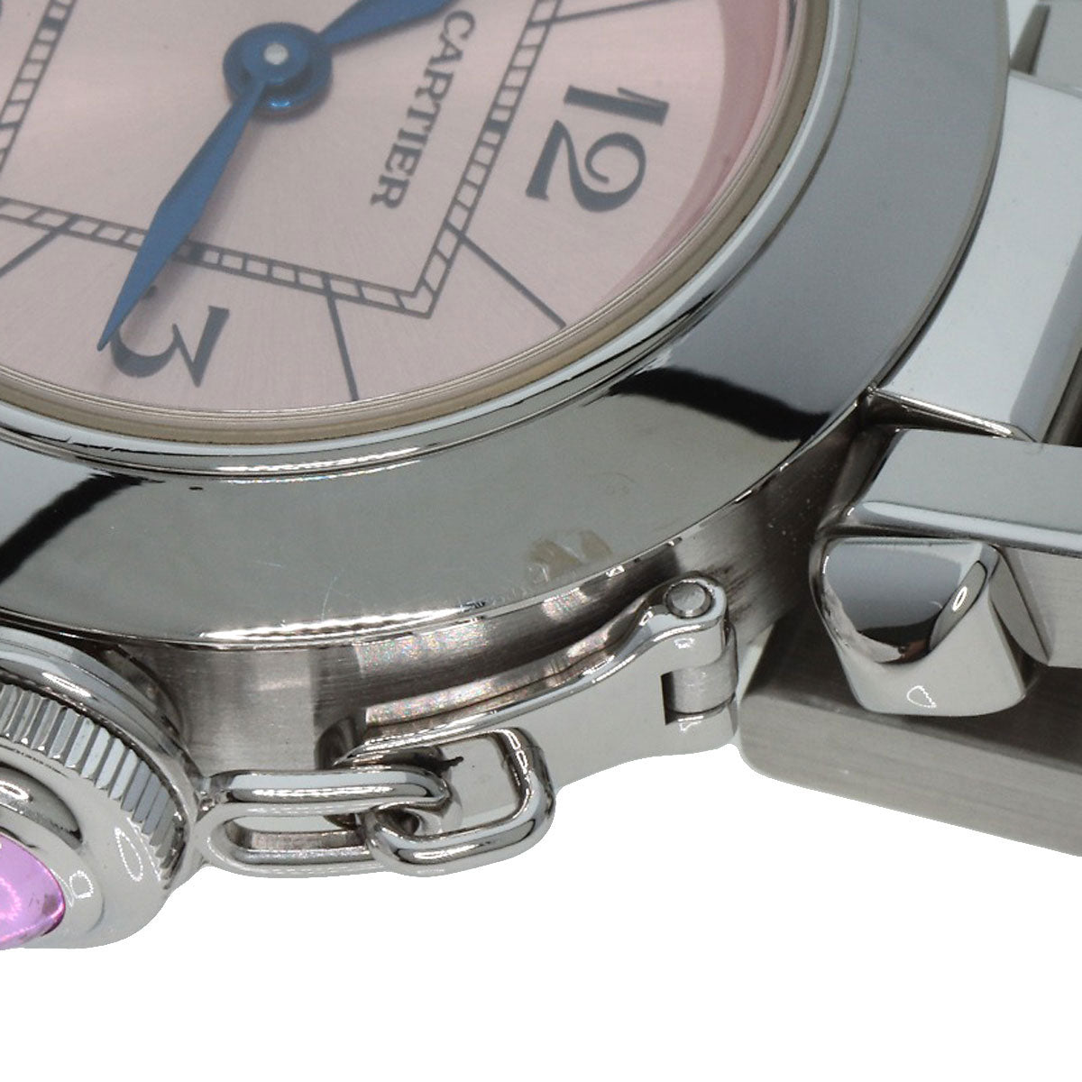 CARTIER カルティエ W3140008 ミスパシャ 腕時計 SS レディース 中古