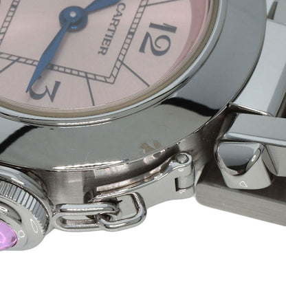 CARTIER カルティエ W3140008 ミスパシャ 腕時計 SS レディース 中古