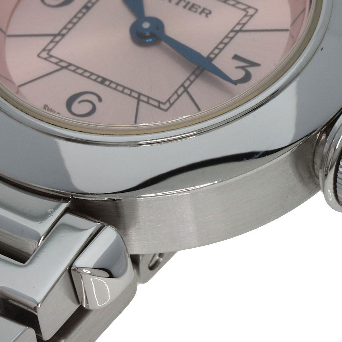 CARTIER カルティエ W3140008 ミスパシャ 腕時計 SS レディース 中古