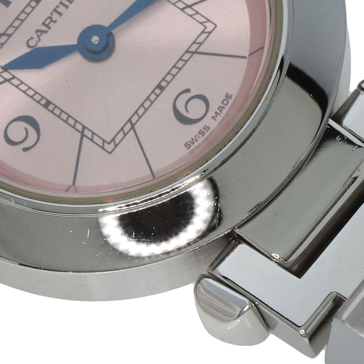 CARTIER カルティエ W3140008 ミスパシャ 腕時計 SS レディース 中古